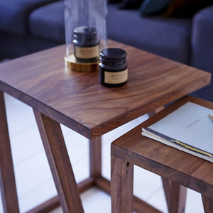 Solid Wood Sheesham Set Of Stool