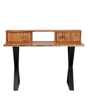 Shado Acacia Wood Study Table in Natural Finish