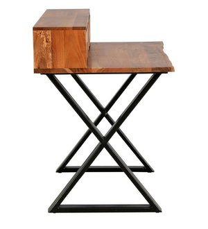 Shado Acacia Wood Study Table in Natural Finish
