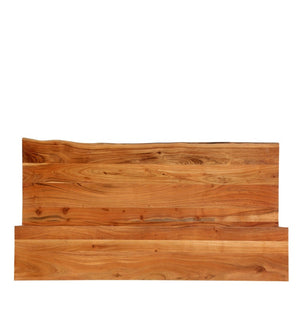 Shado Acacia Wood Study Table in Natural Finish