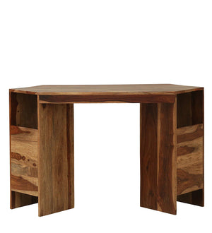hsha Sheesham Wood Study Table in Teak Finish