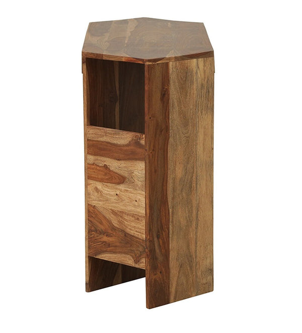 hsha Sheesham Wood Study Table in Teak Finish