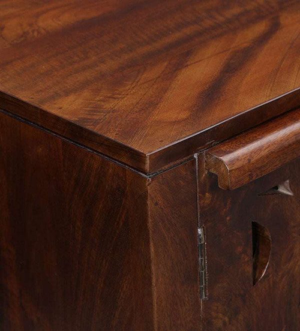 Lifty Sheesham Wood Sideboard In Provincial Teak Finish