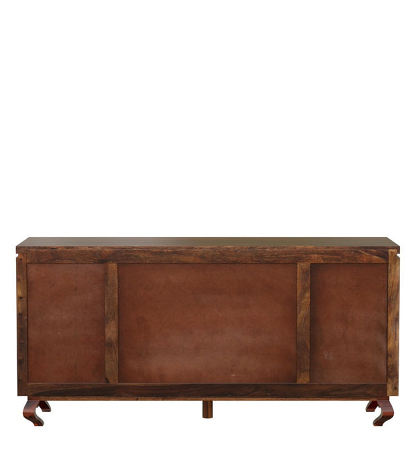 Amoga Sheesham Wood Sideboard In Provincial Teak Finish