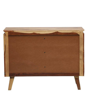 Yukioidi Sheesham Wood Sideboard In Rustic Teak Finish