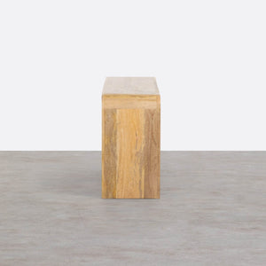 Stigen Solid Mango Wood Sideboard with 6 Drawers in Natural Finish