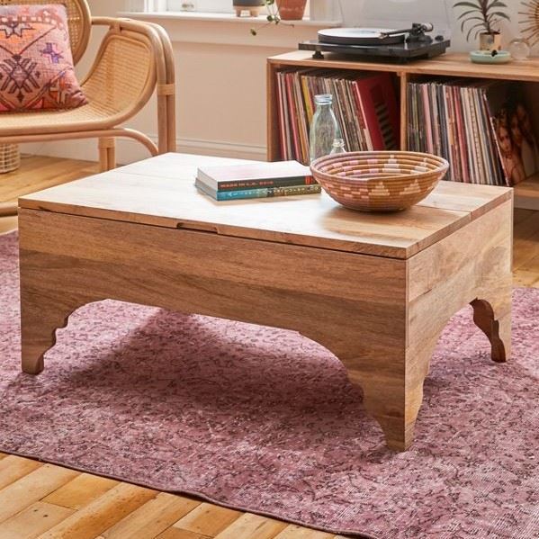 Solid Wood Mango Storage Coffee Table