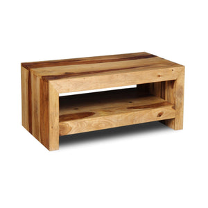 Solid wood sheesham cuby center table