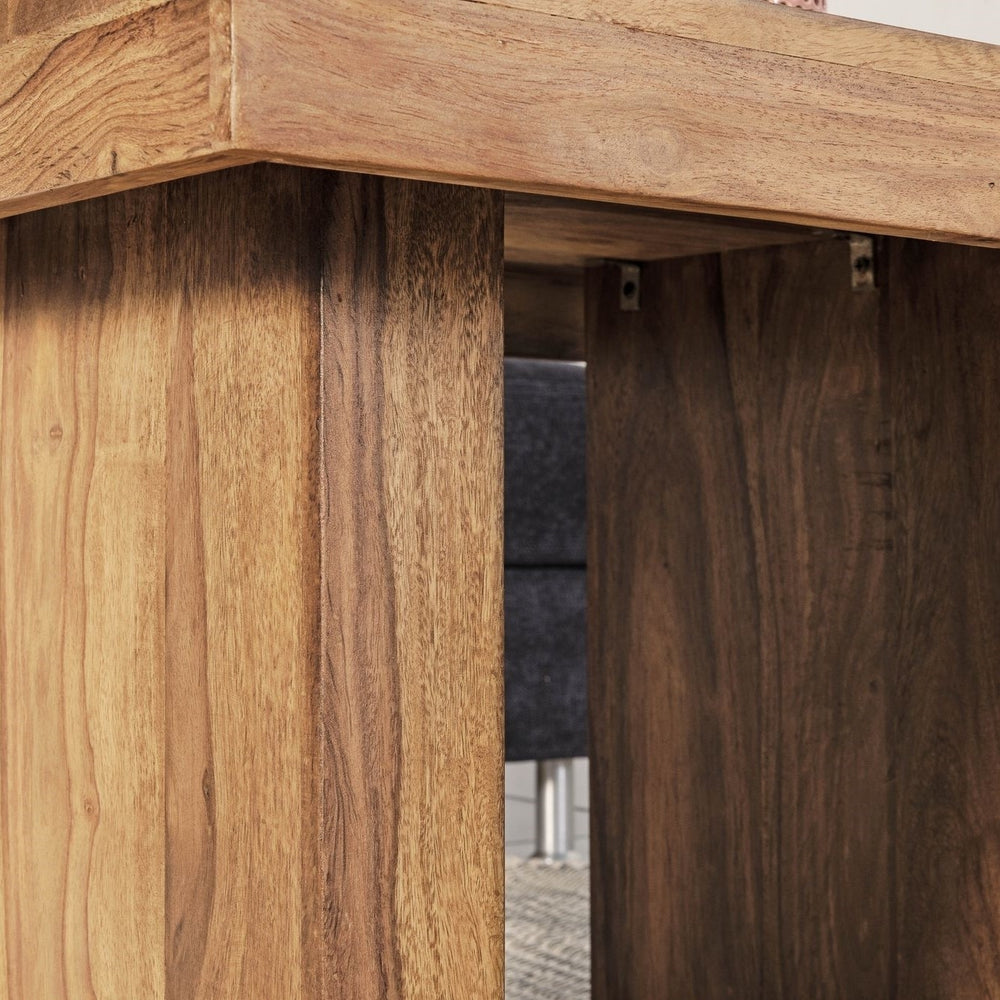 Solid Wood Sheesham Coffee Table Cum Side Table