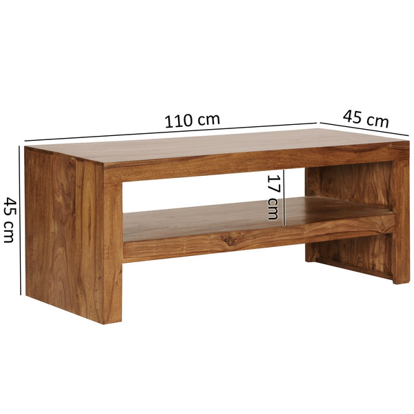 Solid Wood Sheesham Durban Coffee Table