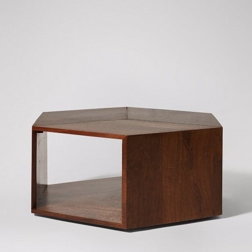 Solid Wood Osby Hexagonal Center Table