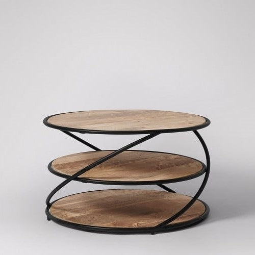 Solid Wood Selix Center Table