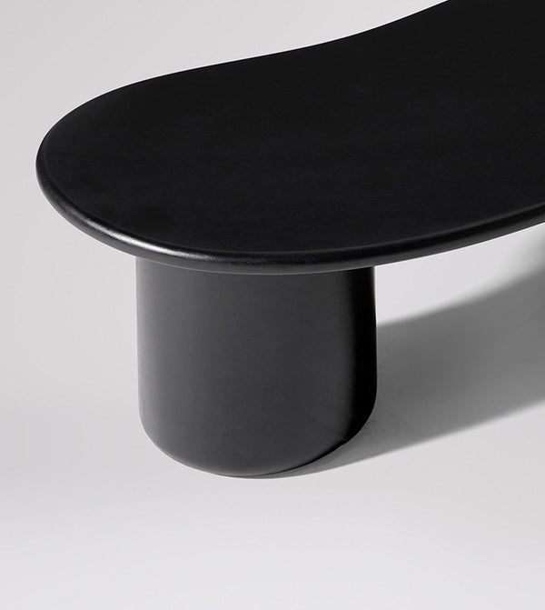 Hima Solid Wood Coffee Table in black Finish