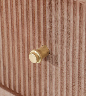Woolyarf Solid Wood CHEST OF DRAWERS in Natural Finish