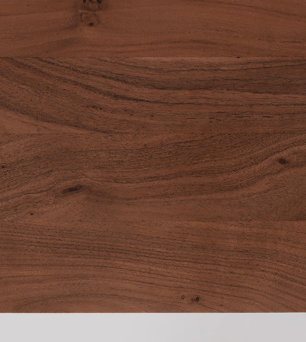 Born Solid Wood Bench in dark brown Finish