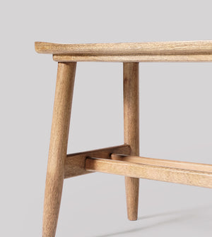 Norway Solid Wood Bench in Natural Finish