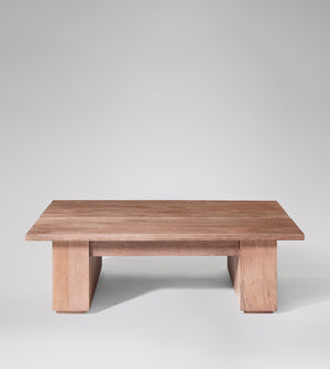 Paro Solid Wood Coffee Table in Natural Finish