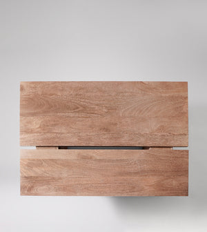 Paro Solid Wood Coffee Table in Natural Finish