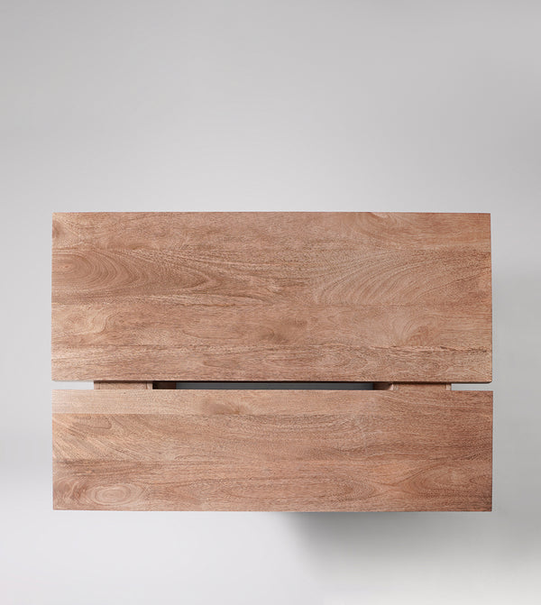 Paro Solid Wood Coffee Table in Natural Finish