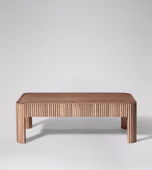 Bulbul Solid Wood Coffee Table in Natural Finish