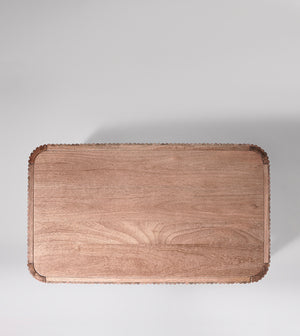Bulbul Solid Wood Coffee Table in Natural Finish