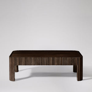 Bulbul Solid Wood Coffee Table in tobbacco-stained Finish