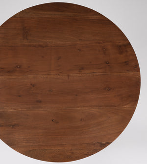 Tiffey Solid Wood Coffee Table in dark brown Finish