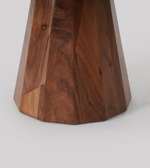 Tiffey Solid Wood Coffee Table in dark brown Finish