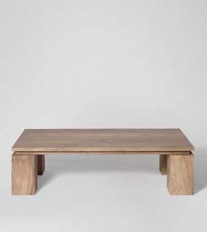 Netp Solid Wood Coffee Table in Natural Finish