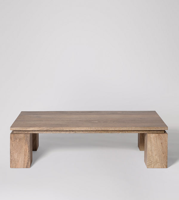 Netp Solid Wood Coffee Table in Natural Finish