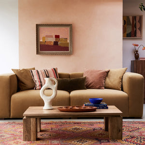 Netp Solid Wood Coffee Table in Natural Finish