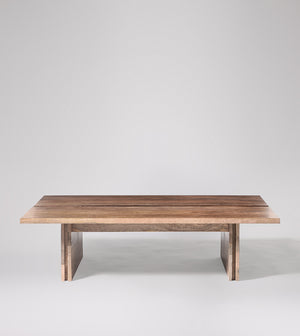 Dominy Solid Wood Coffee Table in Natural Finish