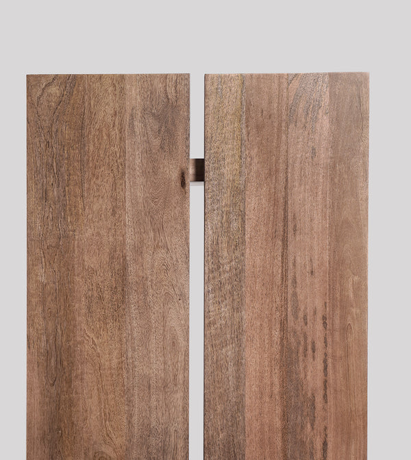 Dominy Solid Wood Coffee Table in Natural Finish