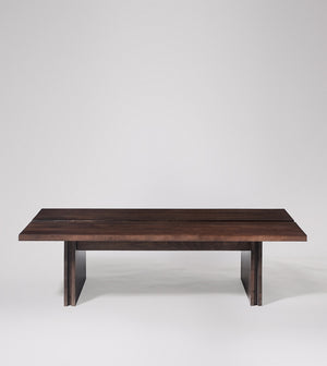 Doyo Solid Wood Coffee Table in tobacco-stained Finish