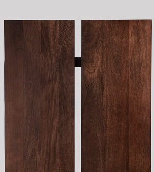 Doyo Solid Wood Coffee Table in tobacco-stained Finish