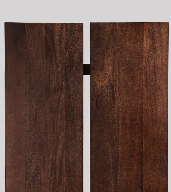 Doyo Solid Wood Coffee Table in tobacco-stained Finish