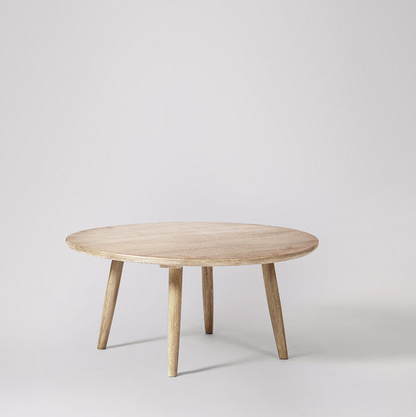 Wulk Solid Wood Coffee Table in Natural Finish