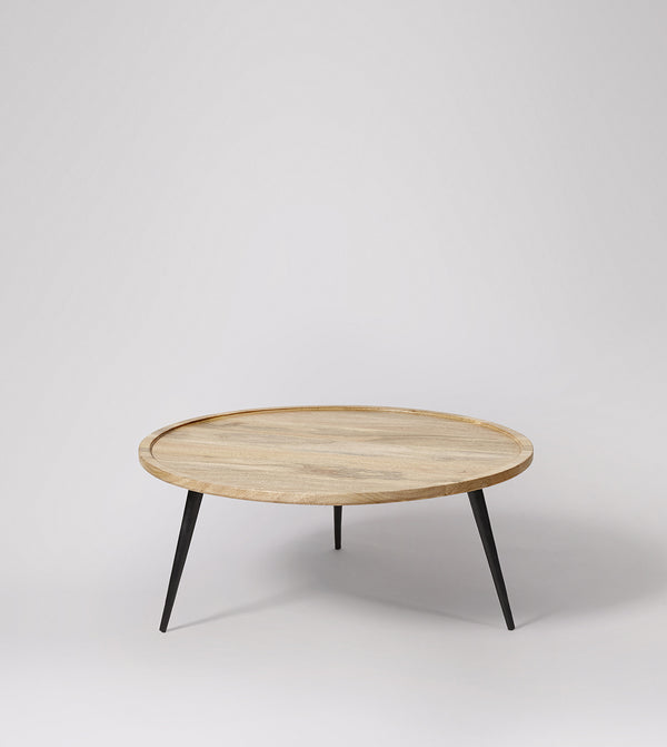 Roundway Solid Wood Coffee Table in Natural Finish
