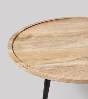 Roundway Solid Wood Coffee Table in Natural Finish