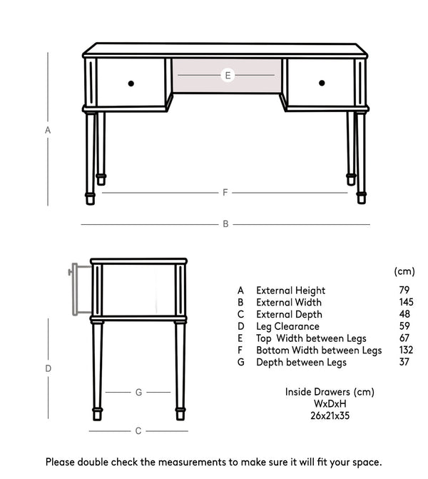 Qaqa Solid Wood Study Table in Light Brown Finish