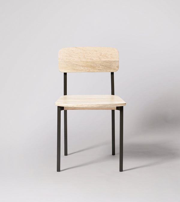 Land Solid Wood Dining Chair in natural Finish