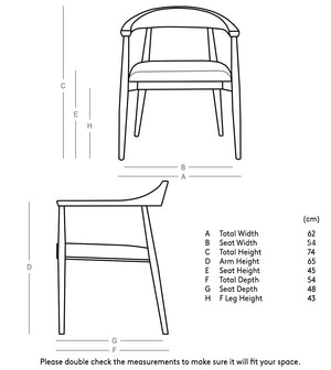 Leyuo Solid Wood Dining Chair in Dark Brown Finish