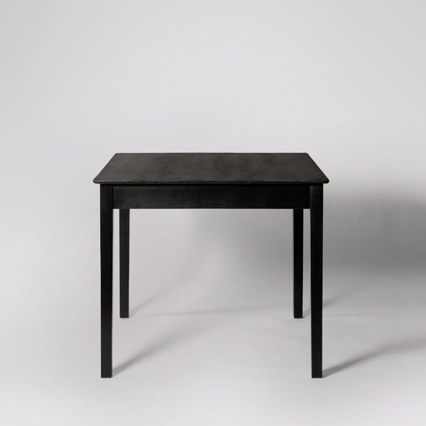 Dual Solid Wood Dining Table in black Finish