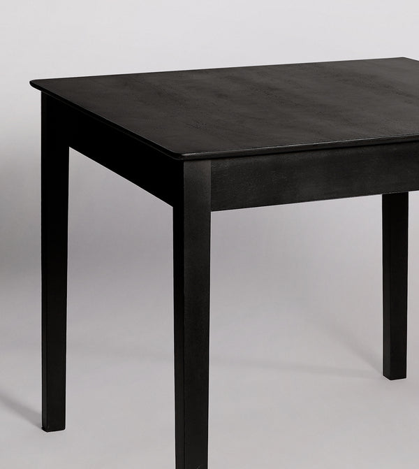 Dual Solid Wood Dining Table in black Finish