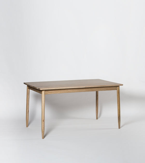 Bymal Solid Wood Dining Table in Natural Finish