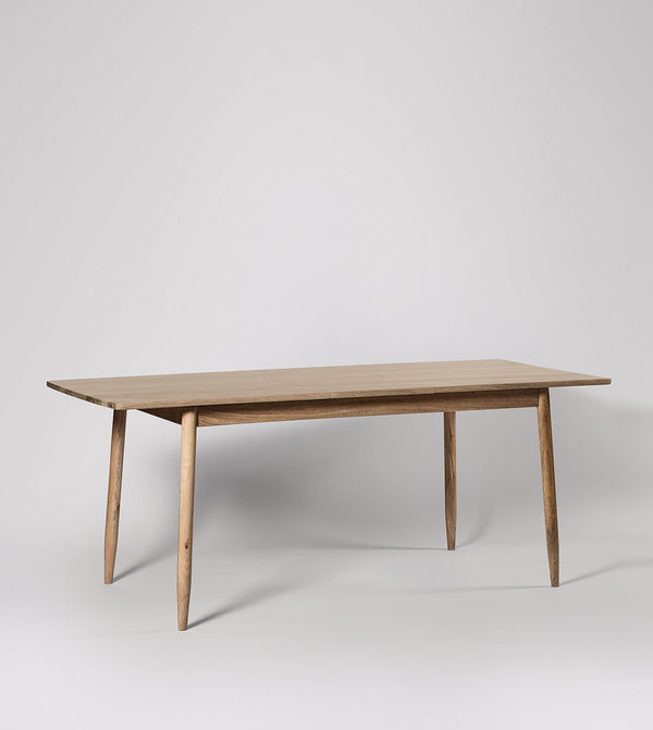 Bymal Solid Wood Dining Table in Natural Finish