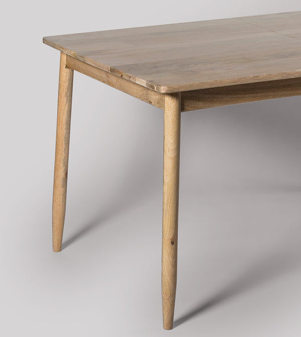 Bymal Solid Wood Dining Table in Natural Finish