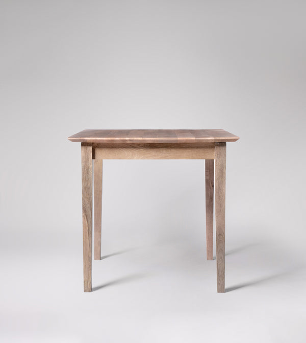 Old Ham Solid Wood Dining Table in Natural Finish