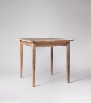 Old Ham Solid Wood Dining Table in Natural Finish