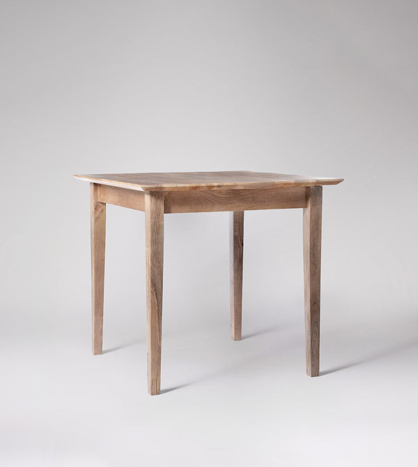 Old Ham Solid Wood Dining Table in Natural Finish